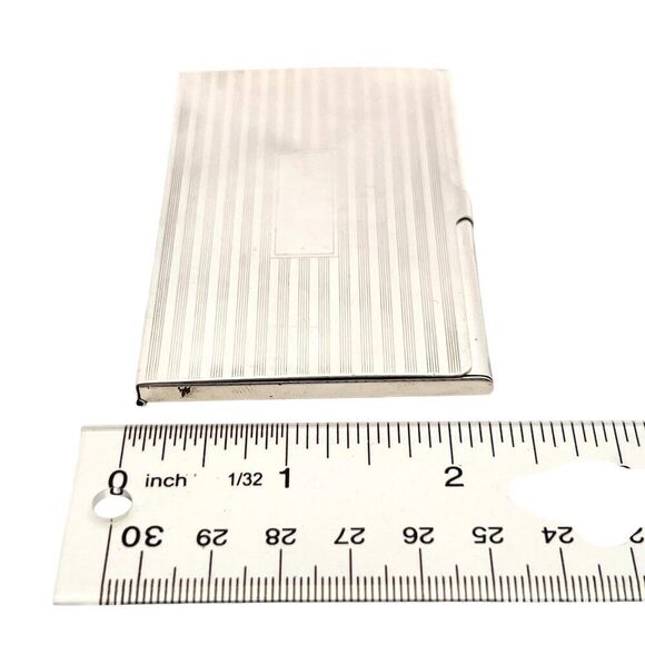 Tiffany & Co Estate Business Card Holder Sterling Silver 58.1g TIF759 - Picture 14 of 15